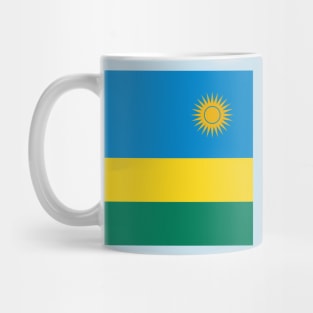 Rwanda flag Mug